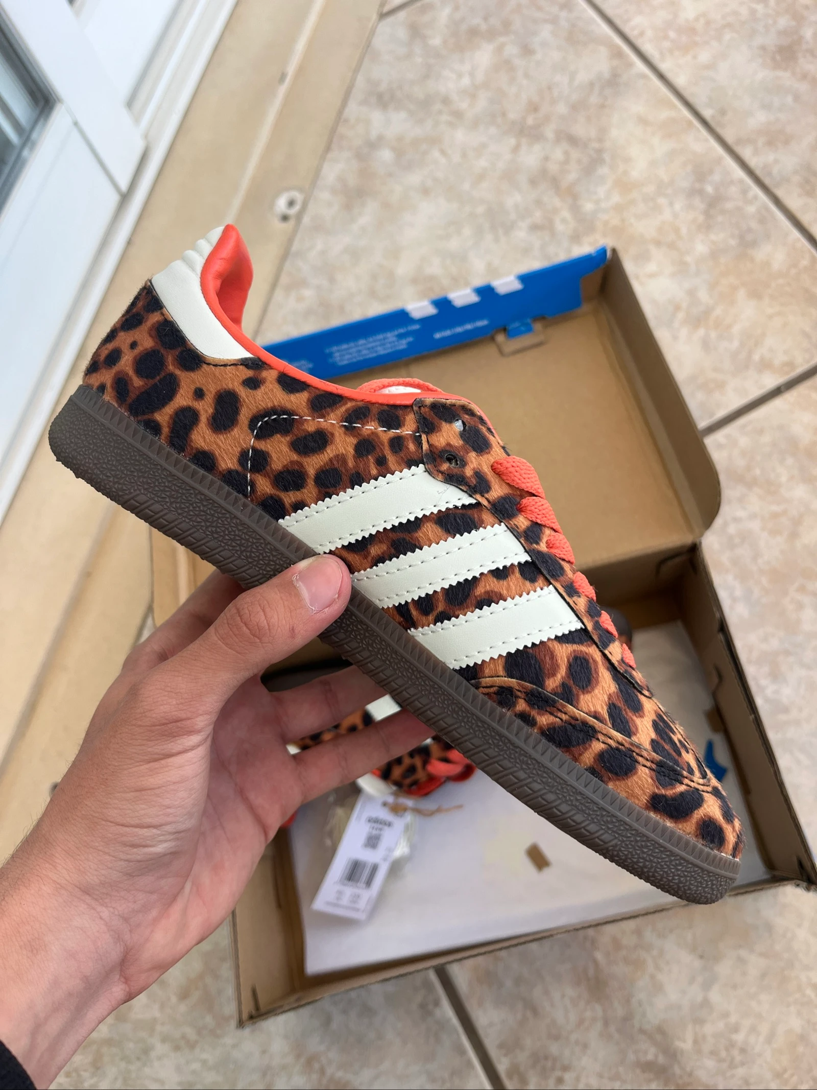 Dames luipaardprint sneakers – photo 3